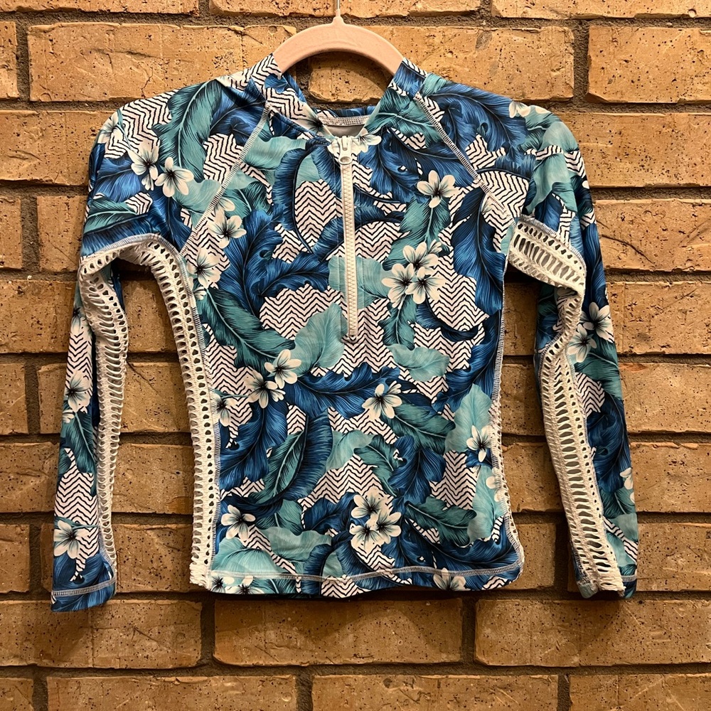 Quarter zip Seafolly swim jacket